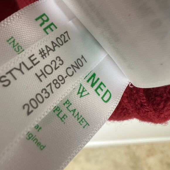 J.Crew Supersoft Lambswool Blend Crewneck Sweater Red Classic Mens XL NWT - Picture 8 of 11